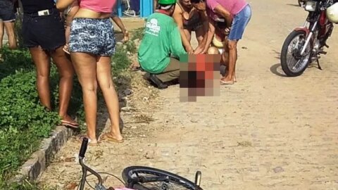 Homem é morto a tiros na manhã desta segunda-feira (09), em Patos