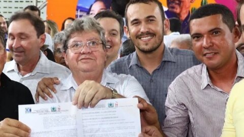 Assinada a ordem de serviço para construção de rodovia que liga o Vale do Piancó a Cajazeiras