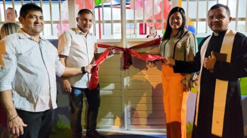 Prefeitura de Catingueira entrega creche com capacidade para 100 alunos totalmente equipada