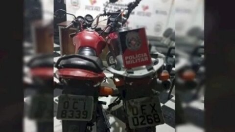 Polícia Militar recupera motos roubadas no Vale do Piancó