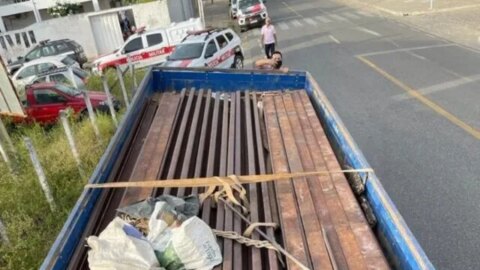 Polícia Militar prende grupo criminoso especializado em furto de trilhos de rede ferroviária em Condado