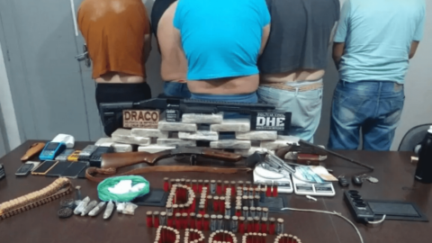 Operação prende em Patos e em Brejo do Cruz cinco pessoas, apreende drogas e armas avaliadas em mais de R$ 600 mil