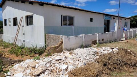 Prefeitura de Catingueira inicia reforma do posto de saúde do distrito Itajubatiba