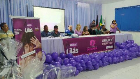 Prefeitura de Catingueira promove encerramento do Agosto Lilás e discute a conscientização pelo fim da violência contra a Mulher
