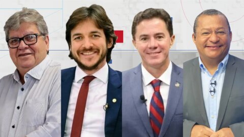 Pesquisa Ipec na PB: João tem 35%, Pedro 20%, Veneziano 15%, Nilvan 14%