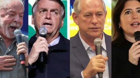 Instituto Opinião: Lula tem 45% intenções de voto contra 33% de Bolsonaro