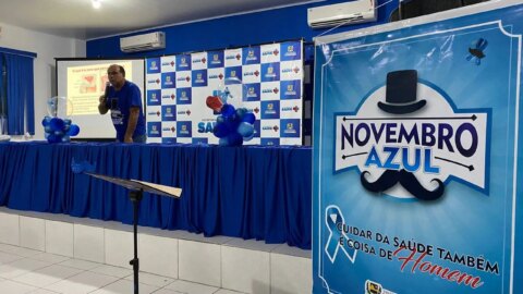 Prefeitura de Catingueira promove palestra e mutirão de exames e atendimentos durante abertura da campanha do Novembro Azul