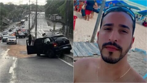Jovem da cidade de Patos morre após bater carro, em João Pessoa