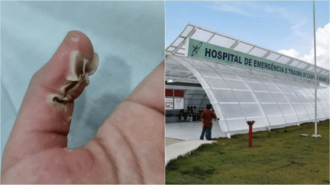Criança que sofreu descarga elétrica em carregador de celular em Patos recebe alta médica
