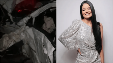 Acidente envolvendo cantora paraibana Danieze Santiago e marido deixa um morto