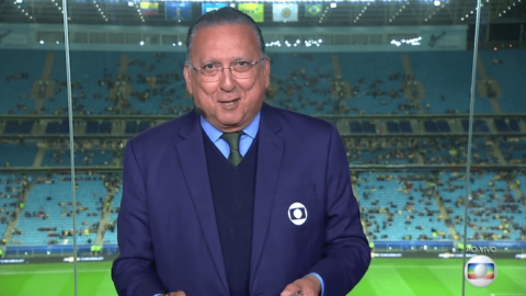 Galvão Bueno testa positivo para covid-19 a poucos dias do início da Copa do Catar