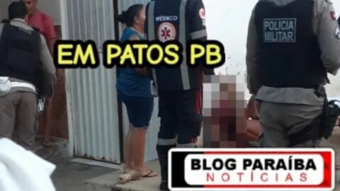 Jovem é perseguido e morto a tiros em Patos
