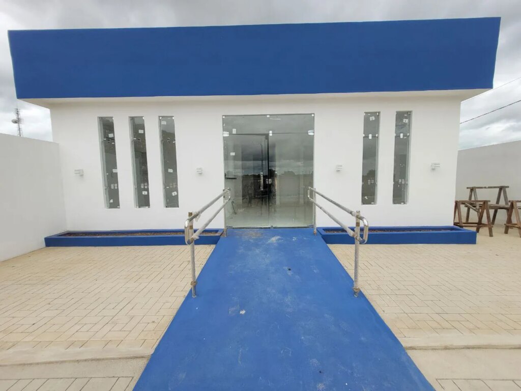Nova sede da Secretaria de Saúde está quase concluída e em breve será entregue pela Prefeitura de Catingueira