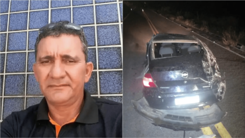 Inspetor da PRF dá detalhes de acidente com vítima fatal na BR-361, próximo à Catingueira