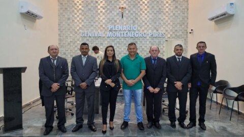 Shirleuda Pires toma posse como presidente da Câmara Municipal de Catingueira
