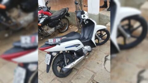 Polícia Militar recupera veículo furtado e prende uma pessoa, em Patos