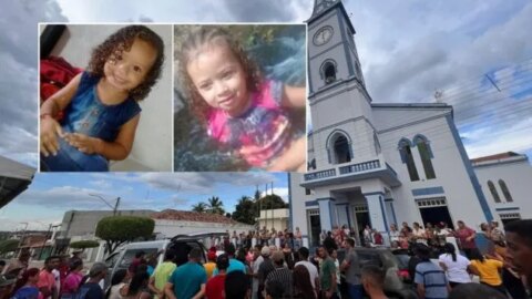 Dezenas de pessoas acompanham sepultamento de criança, no Vale do Piancó