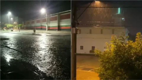 Patos e cidades da região são agraciadas com belíssima chuva na noite deste domingo (12)