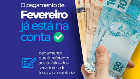 Prefeitura de Catingueira paga salários referente ao mês de fevereiro aos funcionários municipais