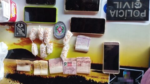 Polícia desarticula “boca de fumo” e apreende drogas em Coremas