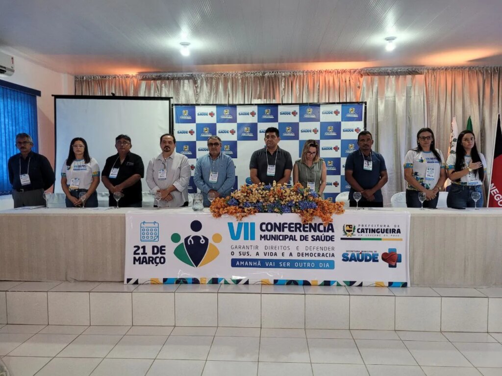 Prefeitura de Catingueira realiza a VII Conferência Municipal de Saúde