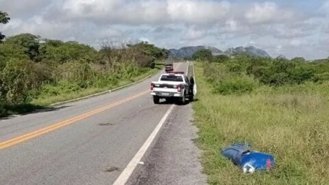 Ônibus e viatura da PM se envolvem em acidente entre Catingueira e Santa Terezinha