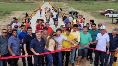 Prefeitura de Catingueira inaugura passagem molhada na zona rural; essa é a 8ª obra entregue em 2023
