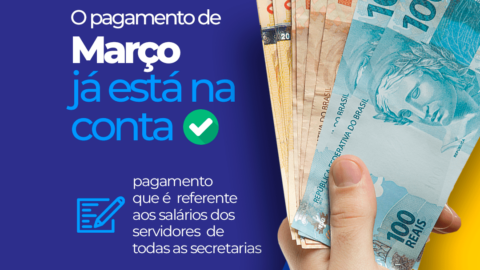 Prefeitura de Catingueira paga salários referente ao mês de março aos funcionários municipais
