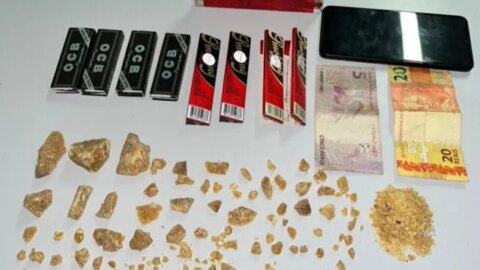 Polícia Militar prende homem em flagrante por tráfico de drogas, na Região Metropolitana de Patos