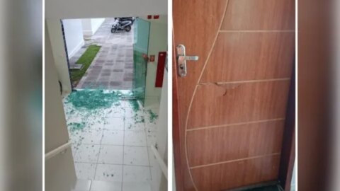 Invasão, pânico e agressão: homem invade condomínio neste domingo, em Patos