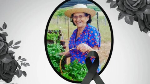 Santa Terezinha-PB lamenta o falecimento de Dona Iraci Simão de Medeiros, viúva do ex-prefeito Silvino Corcino