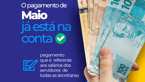 Prefeitura de Catingueira paga salários referente ao mês de maio aos funcionários municipais