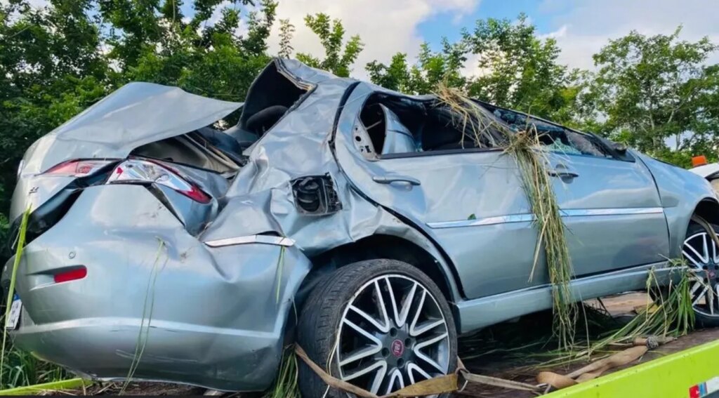 Acidente deixa bebê morto e mais quatro pessoas da mesma família feridas, na PB