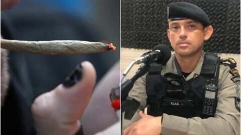 Comandante do 3º BPM  de Patos expressa preocupação com possível liberação do porte da maconha e seu impacto nas gerações futuras