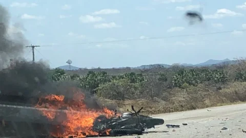 Homem morre após colisão envolvendo caminhão e moto, no Sertão da PB