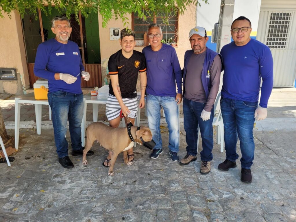 Prefeitura de Catingueira realiza Dia ‘D’ da Campanha de Vacinação Antirrábica