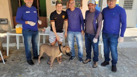 Prefeitura de Catingueira realiza Dia ‘D’ da Campanha de Vacinação Antirrábica