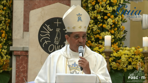 “O aborto é crime, é pecado, porque mata”, diz Bispo Dom Eraldo durante encerramento da Festa de Nossa Senhora da Guia