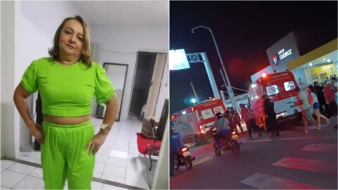 Mulher morre em grave acidente de moto na noite desta quinta-feira, em Patos