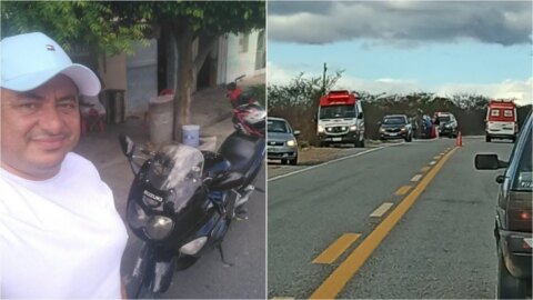 NOVAS INFORMAÇÕES: Condutor do SAMU de Piancó morre em acidente entre Catingueira e Santa Terezinha