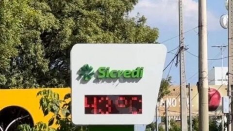 MORADA DO SOL: Calor aumenta e internautas flagram termômetro marcando 43° C em Patos