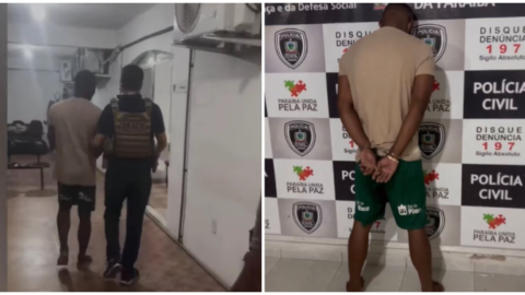 Jogador Kel Baiano é preso em Patos acusado de ser mandante de homicídio