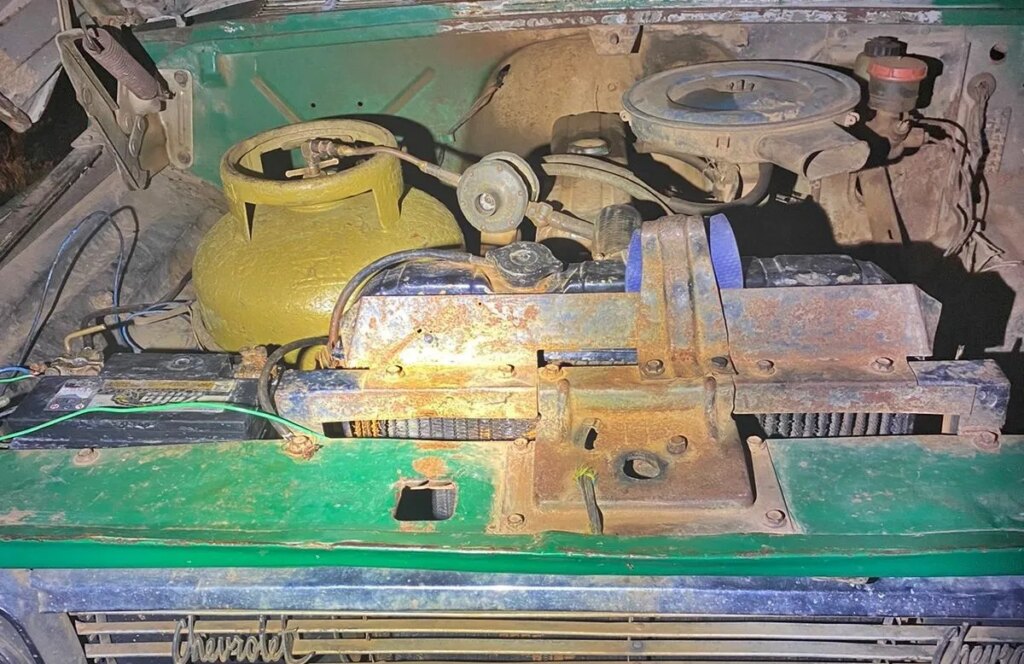 PRF flagra carro usando gás de cozinha como combustível em São Mamede