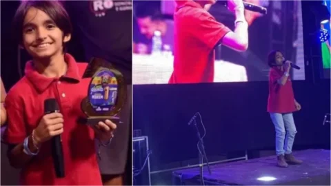 Jovem talento de Santa Terezinha é convidado para cantar no Programa Raul Gil