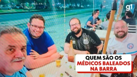 Três médicos são mortos a tiros e um fica baleado em quiosque no Rio de Janeiro