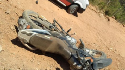 Acidente de moto deixa idoso morto em rodovia, no Vale do Piancó