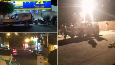 NOITE VIOLENTA: supermercado e mercadinho são assaltados nesta segunda-feira (04), em Piancó