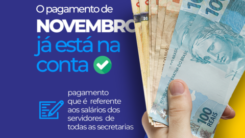 Prefeitura de Catingueira paga salários referente ao mês de novembro aos funcionários municipais