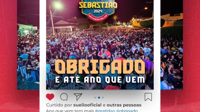 Festa de São Sebastião é marcada por recorde de público, segurança e organização