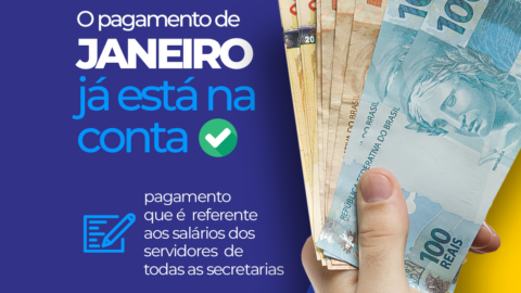 Prefeitura de Catingueira paga salários referente ao mês de janeiro aos funcionários municipais
